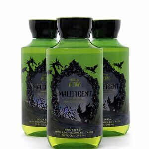 Bath & Body Works Body Wash Bundle MALEFICENT 3Pack NEW